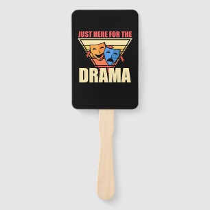 Éventail Acteur Juste Ici Pour Le Drame