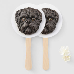 Éventail Affenpinscher Inspiré 3D