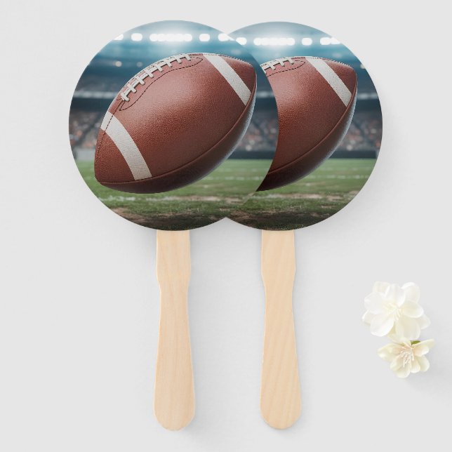 Éventail American Football (Devant et derrière)