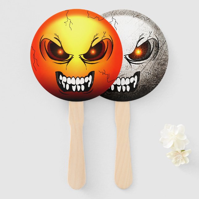 Éventail Angermoji (Devant et derrière)