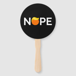 Éventail Anti-Trump - Nope Edition