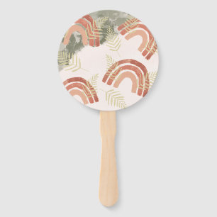 Éventail Arc-en-ciel Boho