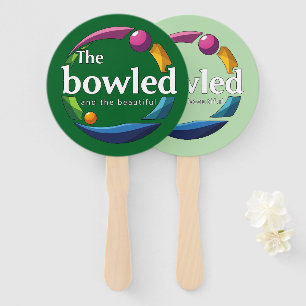 Éventail "Art in Motion : Circulaire pelouse Bowls Bowled L