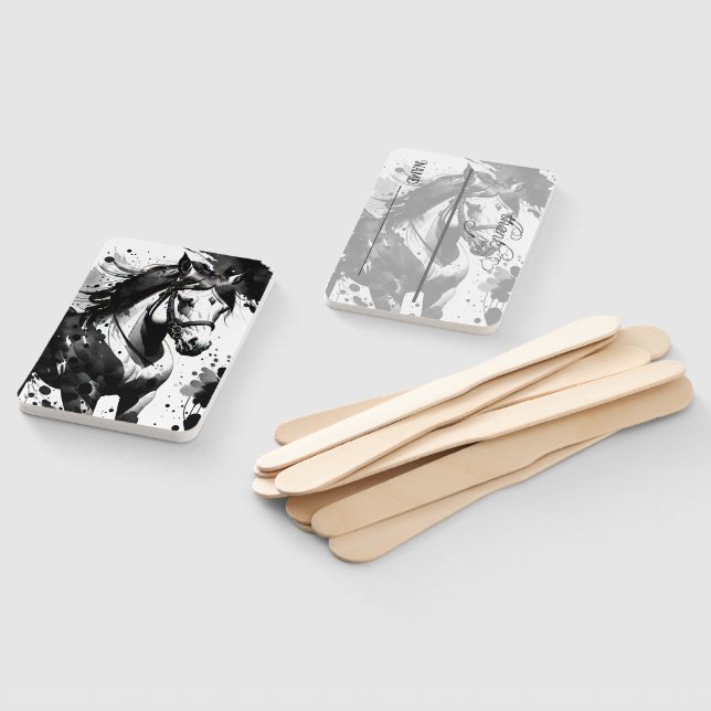 Éventail Belle Esprit Poney 9 (Non-assemblé)