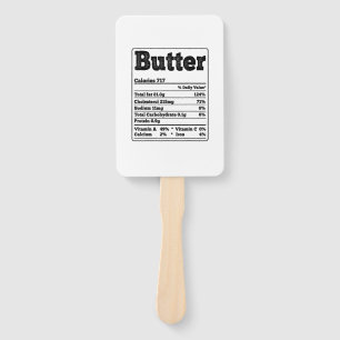 Éventail Beurre Faits Ingrédients Drôle Fodies Thanksgivin