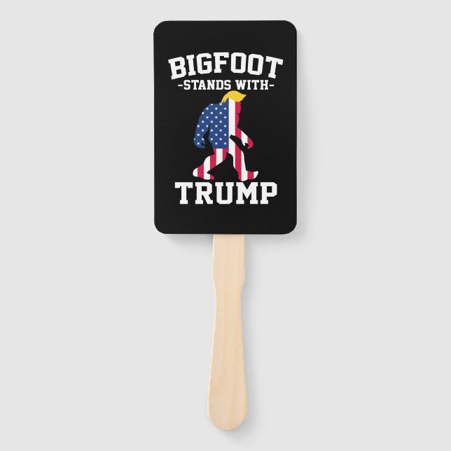 Éventail Bigfoot Se Déplace Avec Les Élections Trump De 202 (Devant)