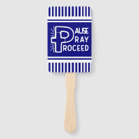 bleu royal Pause Prier Continuer Christian