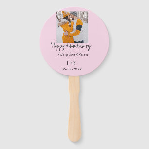 Éventail Boho moderne heureux anniversaire ajouter nom date