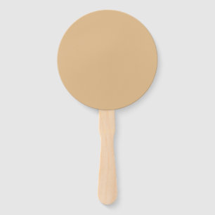 Éventail Bois de chauffage (couleur solide)