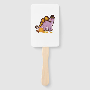 Éventail Bon thanksgiving Holiday Cute Stegosaurus Dinosa