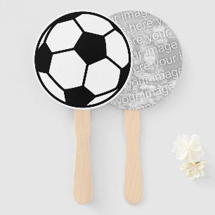 Éventail Boule de football personnalisé Anniversaire fête p