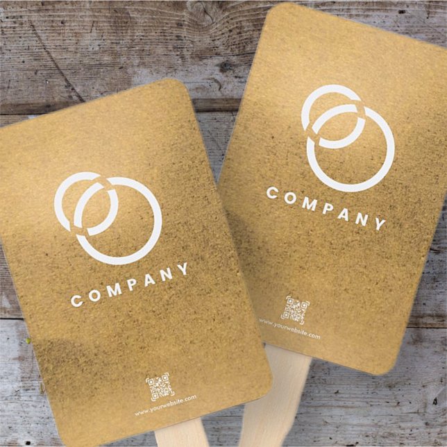 Éventail Business Scan Me QR Code Website Modern Simple (Créateur téléchargé)