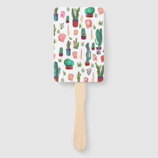 Éventail Cactus et boutons