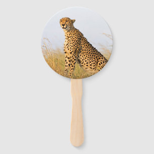 Éventail Cheetah Portrait