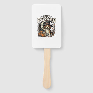 Éventail Chemise Halloween Chapeau De Sorcière Beagle Joyeu