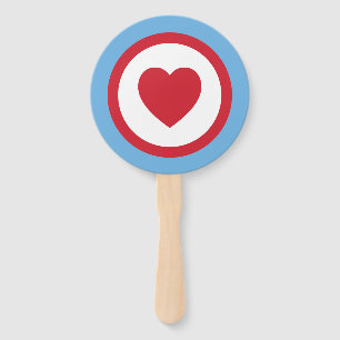 Éventail Chicago Love Ventilateurs Bleu