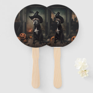 Éventail Citrouilles de Terrieur de Staffordshire Halloween
