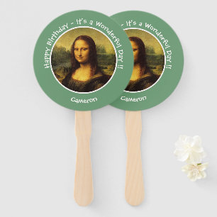 Éventail Collection Leonardo da Vinci Mona Lisa