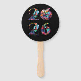 Éventail Colorful 2026-