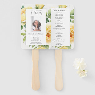 Éventail Commande de service floral en mémoire aimante