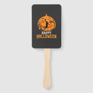 Éventail Conception de panier de basketball Halloween Dunk