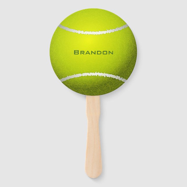 Éventail Conception d'une balle de tennis (Devant)