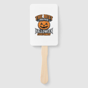 Éventail Costume de Halloween politique Citrouille Vintage