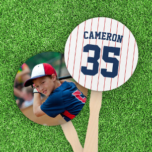 Éventail Couleurs entièrement modifiables Stripes de baseba