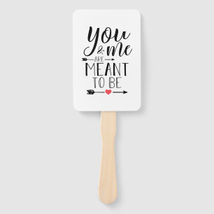 Éventail Couple Cadeau Vous Et Moi Sommes Destinés À Être