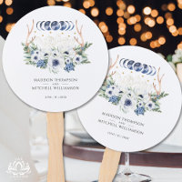 Cristaux de lune Fleurs Boho Mariage métaphysique