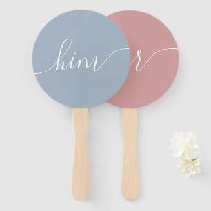 Éventail de jeu pour Baby Shower pour Elle ou Lui