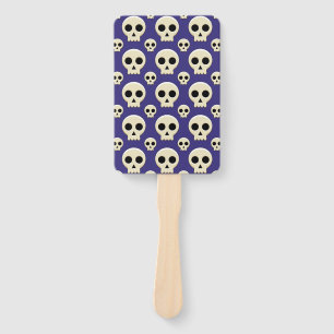 Éventail Déplaisant Cute Kawaii Goth Motif crâne