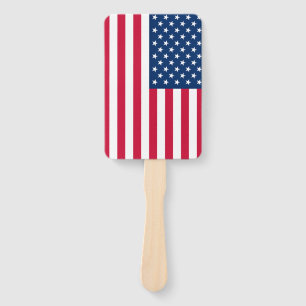 Éventail Drapeau américain - États-Unis d'Amérique - Pat