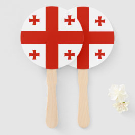 Éventail Drapeau de Géorgie