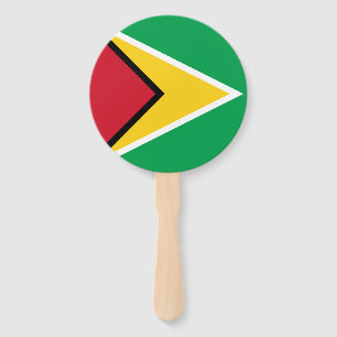 Éventail Drapeau de la Guyane