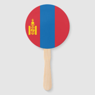 Éventail Drapeau de la Mongolie