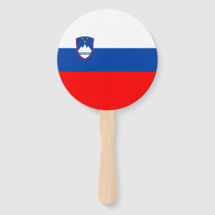 Éventail Drapeau de la Slovénie