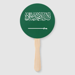 Éventail Drapeau de l'Arabie saoudite