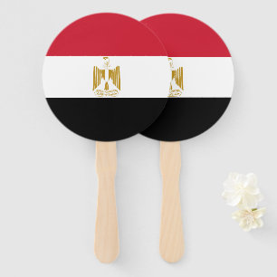 Éventail Drapeau de l'Égypte