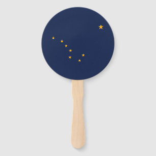 Éventail Drapeau de l'État d'Alaska