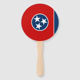 Éventail Drapeau de l'État du Tennessee