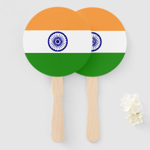Éventail Drapeau de l'Inde