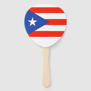 Éventail Drapeau porto-ricain Boricua Bandera 4José
