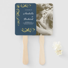 Éventail Élégant Mariage victorien