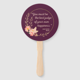 Éventail Emma By Jane Austen Citation I - Style mignon