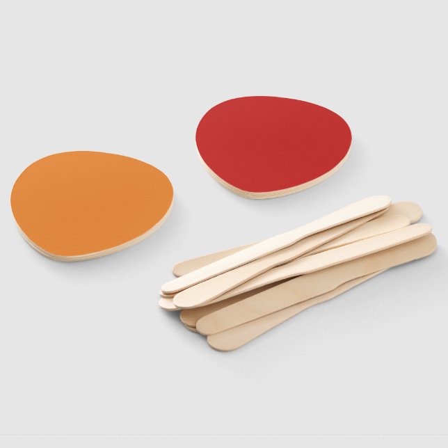 Éventail Ensemble de 10 Modèles vierges AJOUTER votre IMAGE (Non-assemblé)