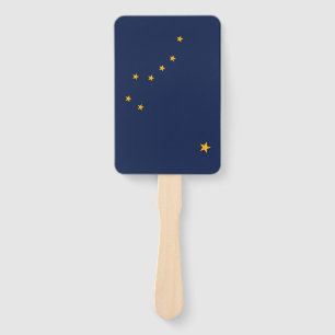 Éventail Ensemble de ventilateur à main avec drapeau de l'A