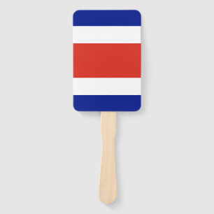 Éventail Ensemble de ventilateur à main avec drapeau du Cos