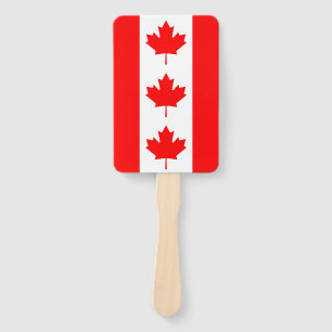 Éventail Ensemble de ventilateur avec drapeau du Canada