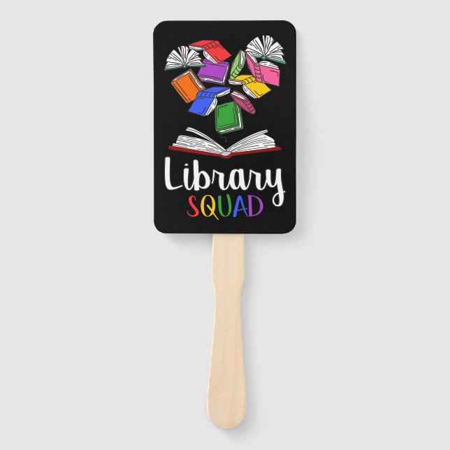 Éventail Équipe de bibliothèque I (Devant)